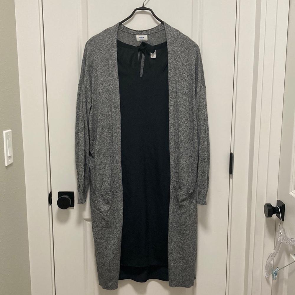 Old Navy Black Dress and Duster Size XL
